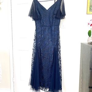 Sequin maxi elegant dress